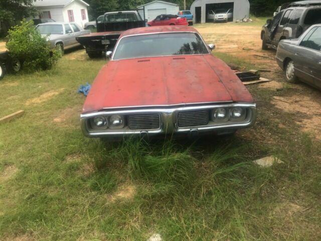 1974 Red Dodge Charger 2 door