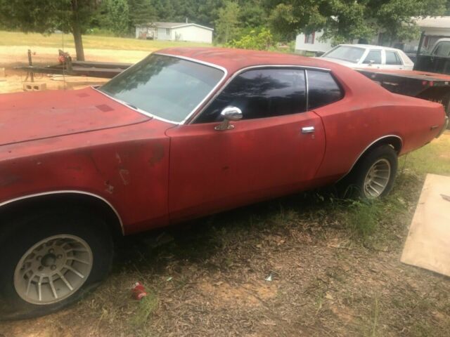 1974 Red Dodge Charger 2 door
