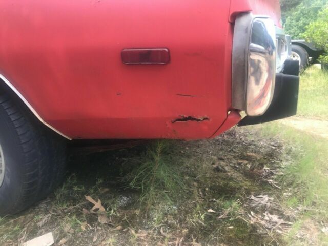 1974 Red Dodge Charger 2 door