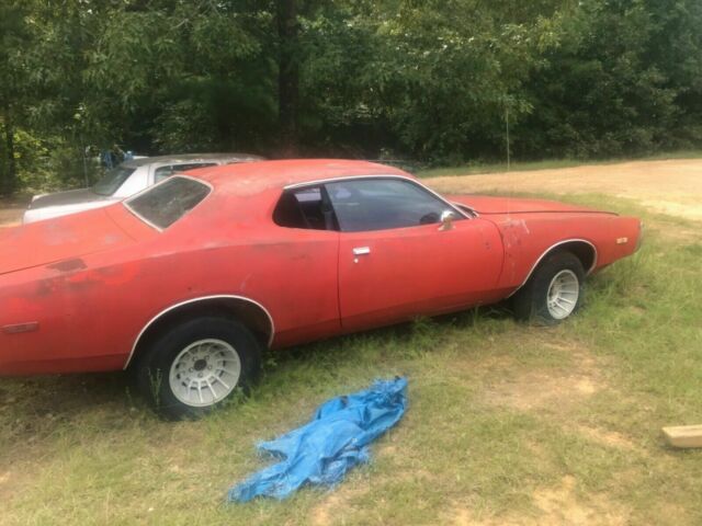 1974 Red Dodge Charger 2 door