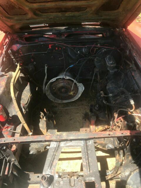 1974 Red Dodge Charger 2 door