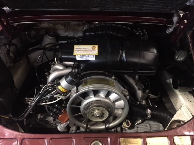 1974 Ruby Red Porsche 911 Coupe