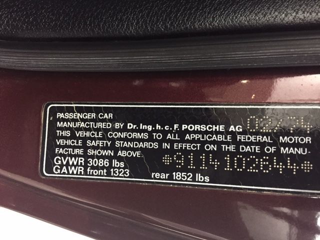 1974 Ruby Red Porsche 911 Coupe