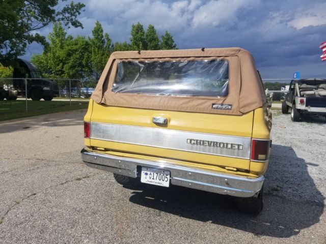 1974 Tan Chevrolet C/K Pickup 1500 Blazer