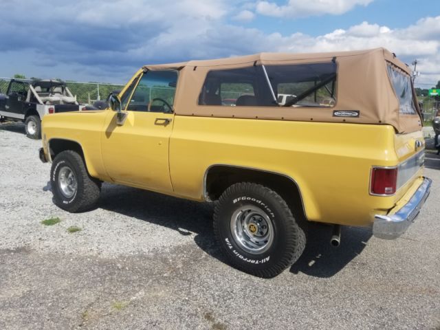 1974 Tan Chevrolet C/K Pickup 1500 Blazer
