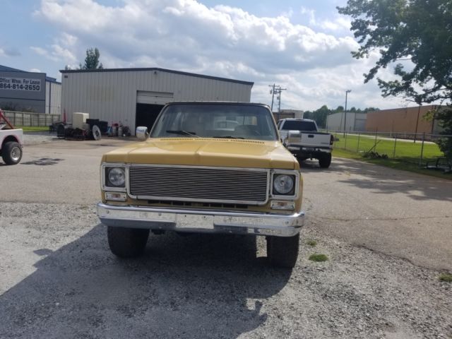 1974 Tan Chevrolet C/K Pickup 1500 Blazer