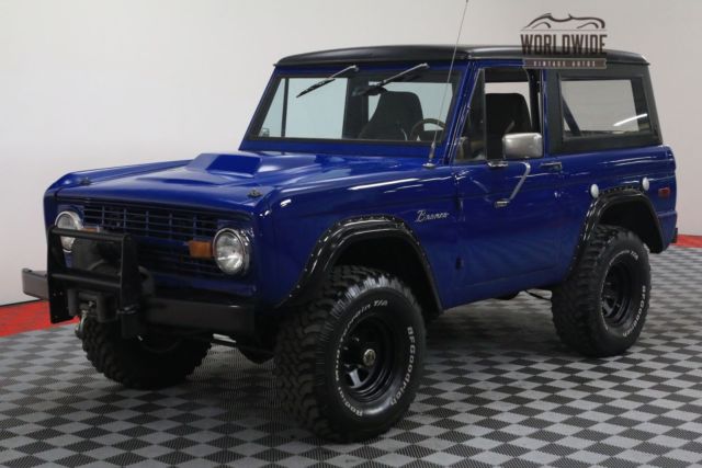 1974 Blue Ford Bronco