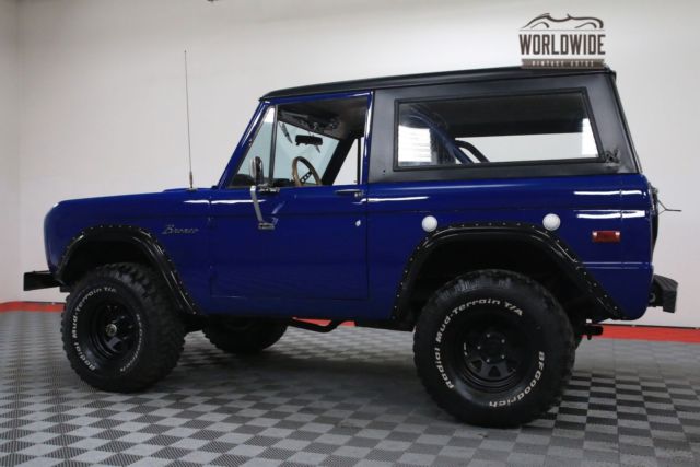 1974 Blue Ford Bronco