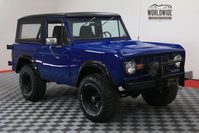 1974 Blue Ford Bronco