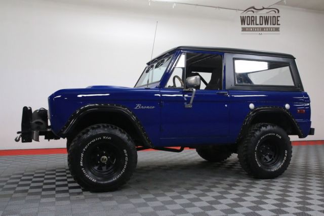 1974 Blue Ford Bronco