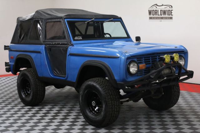 1974 Blue Ford Bronco