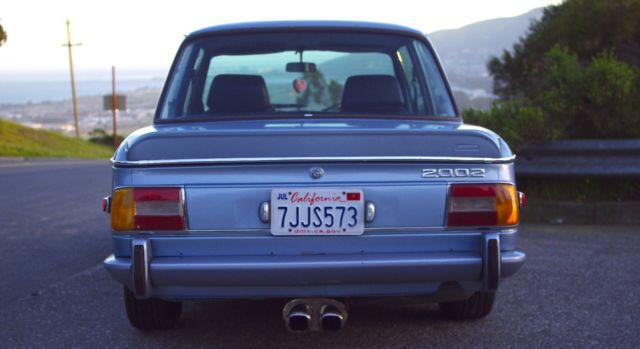 1974 FJORD BLUE BMW 2002 Sedan