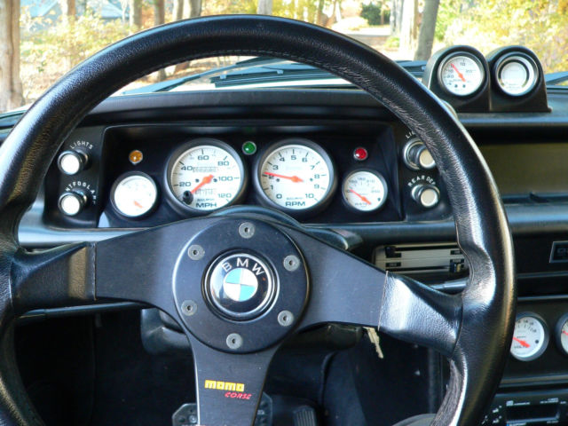 1974 White BMW 2002 Coupe