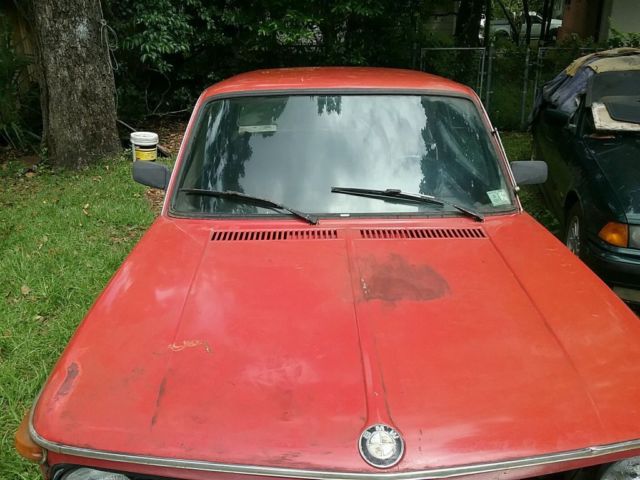 1974 Orange BMW 2002 Coupe