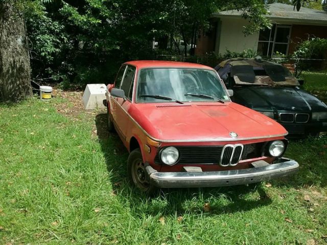 1974 Orange BMW 2002 Coupe