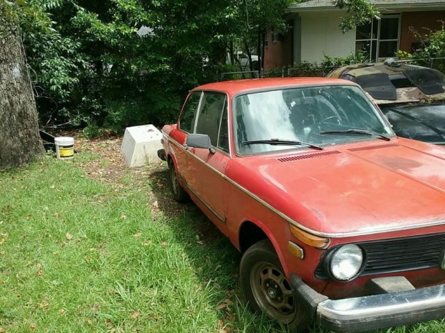 1974 Orange BMW 2002 Coupe