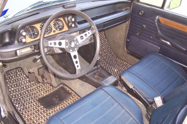 1974 Blue BMW 2002 Coupe