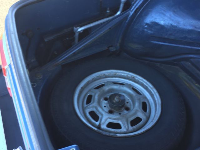 1974 Blue BMW 2002 Coupe