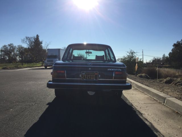 1974 Blue BMW 2002 Coupe
