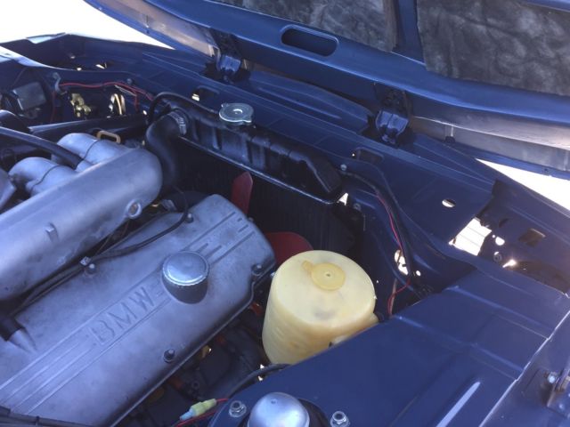 1974 Blue BMW 2002 Coupe