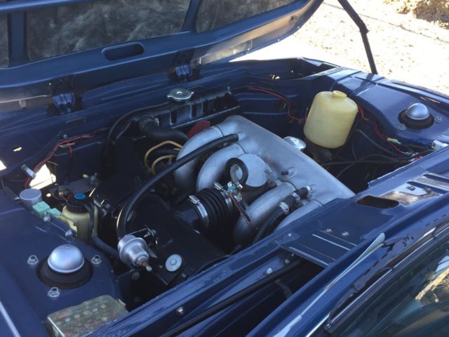 1974 Blue BMW 2002 Coupe