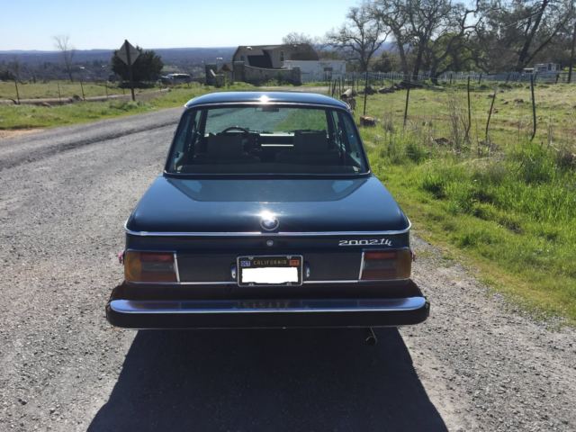 1974 Blue BMW 2002 Coupe