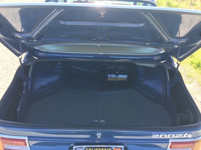 1974 Blue BMW 2002 Coupe