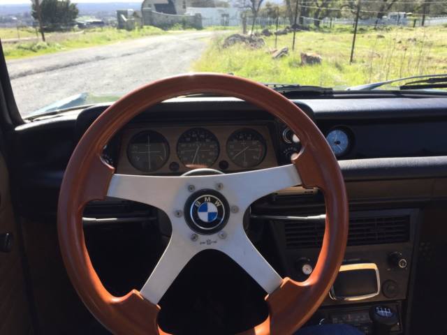 1974 Blue BMW 2002 Coupe