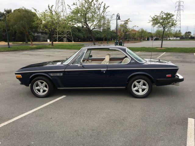 1974 Blue BMW 3.0 CS