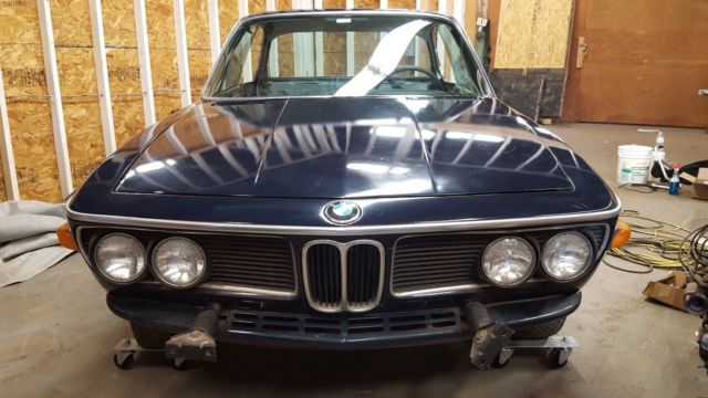 1974 Blue BMW 3-Series Coupe