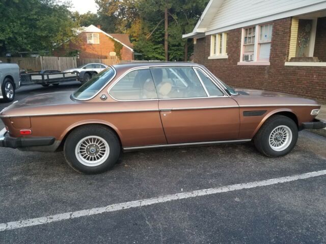 1974 Sienna Metallic BMW 3.0CS Coupe