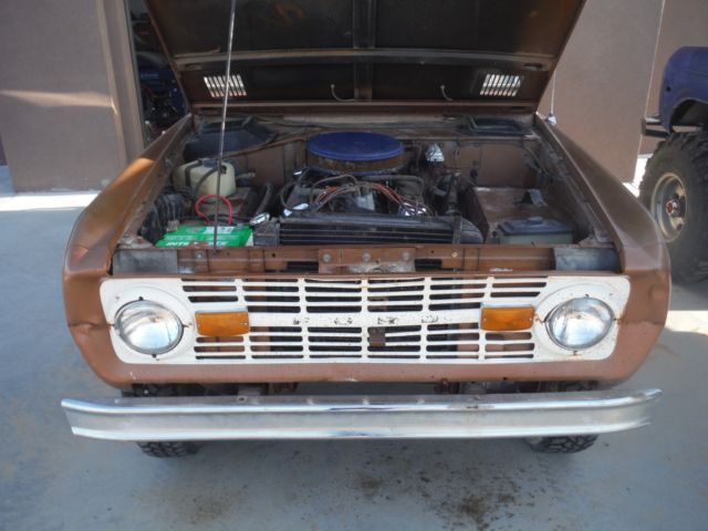 1974 Brown Ford Bronco