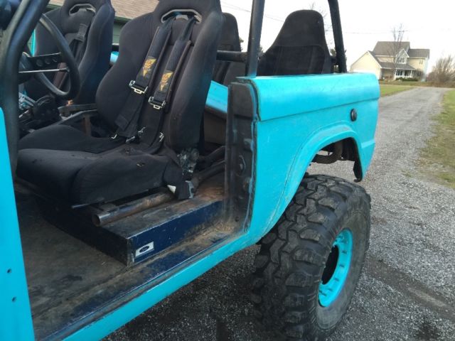 1974 Blue Ford Bronco