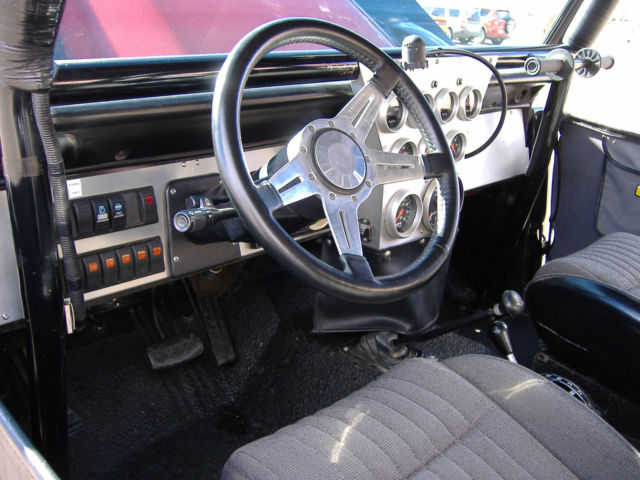 1974 Black &amp- Red Ford Bronco