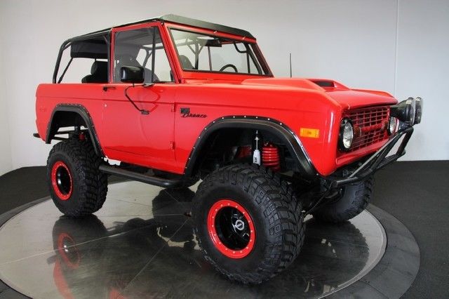 1974 Red Ford Bronco SUV