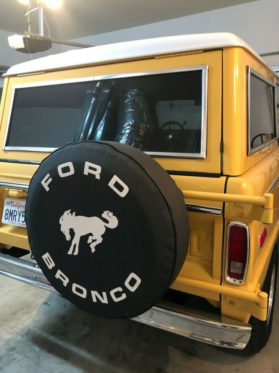 1974 Sandpiper Yellow Ford Bronco SUV