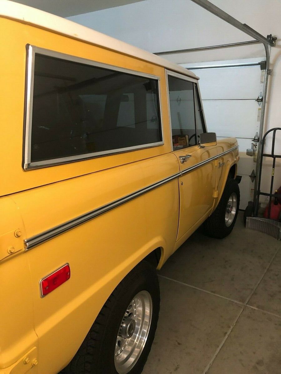1974 Sandpiper Yellow Ford Bronco SUV