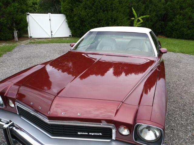 1974 Burgundy Buick Century Coupe