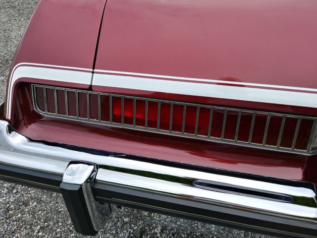1974 Burgundy Buick Century Coupe