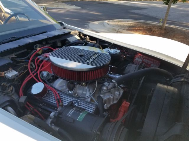 1974 white Chevrolet Corvette Coupe