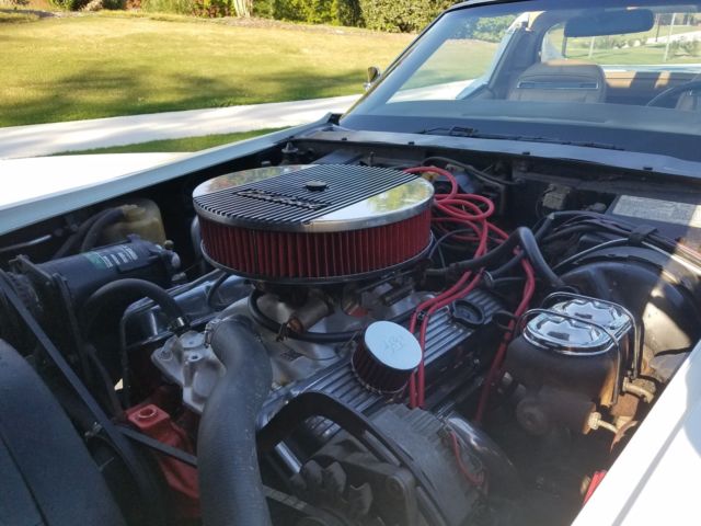 1974 white Chevrolet Corvette Coupe