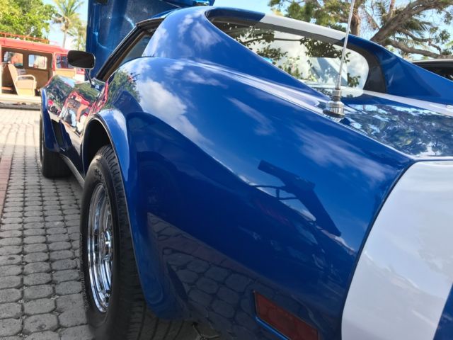 1974 Blue Chevrolet Corvette Coupe