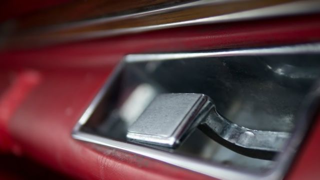 1974 White Cadillac Eldorado Convertible