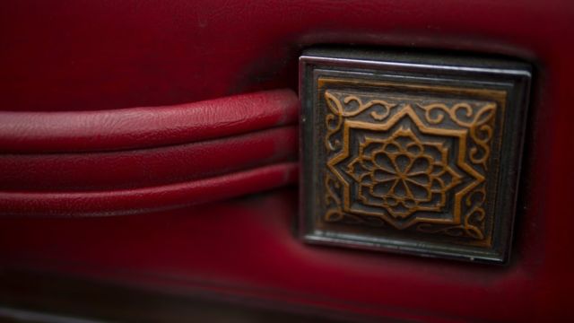 1974 White Cadillac Eldorado Convertible