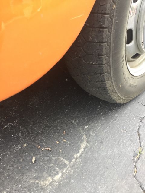 1974 Orange Volkswagen Beetle - Classic Coupe