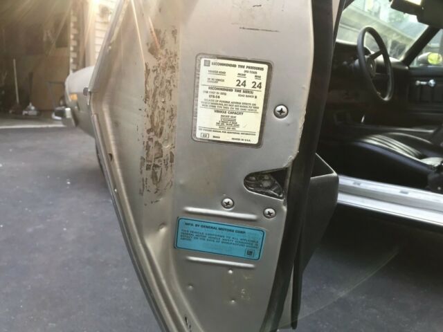 1974 Silver Chevrolet Camaro