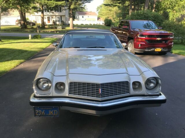 1974 Silver Chevrolet Camaro