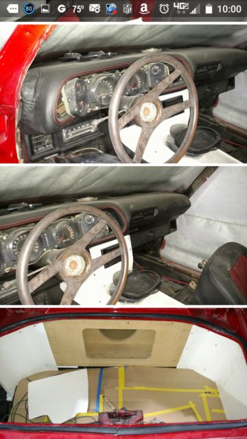 1974 Red Chevrolet Camaro Coupe