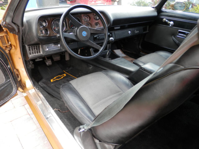 1974 Gold Chevrolet Camaro Coupe