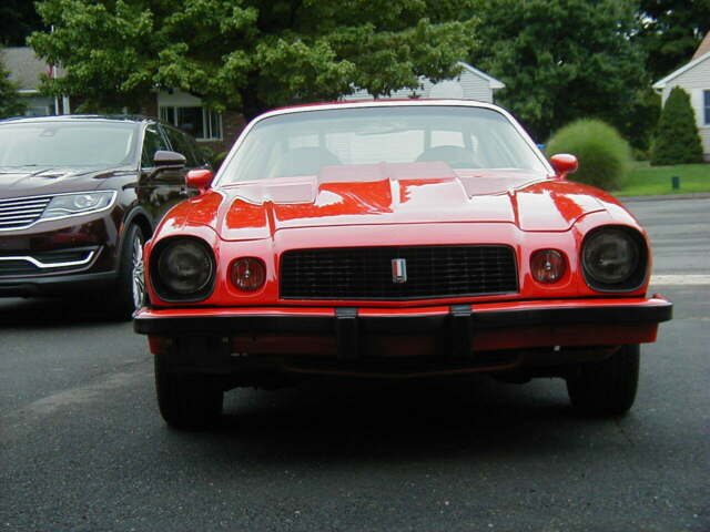 1974 Red Chevrolet Camaro Coupe